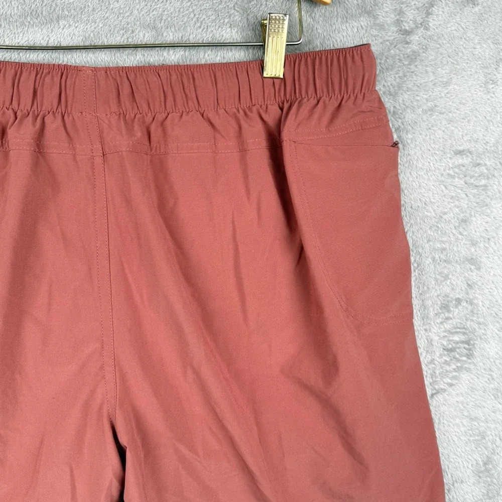 Free Fly Breeze Active Shorts Mens L Red Lined 7